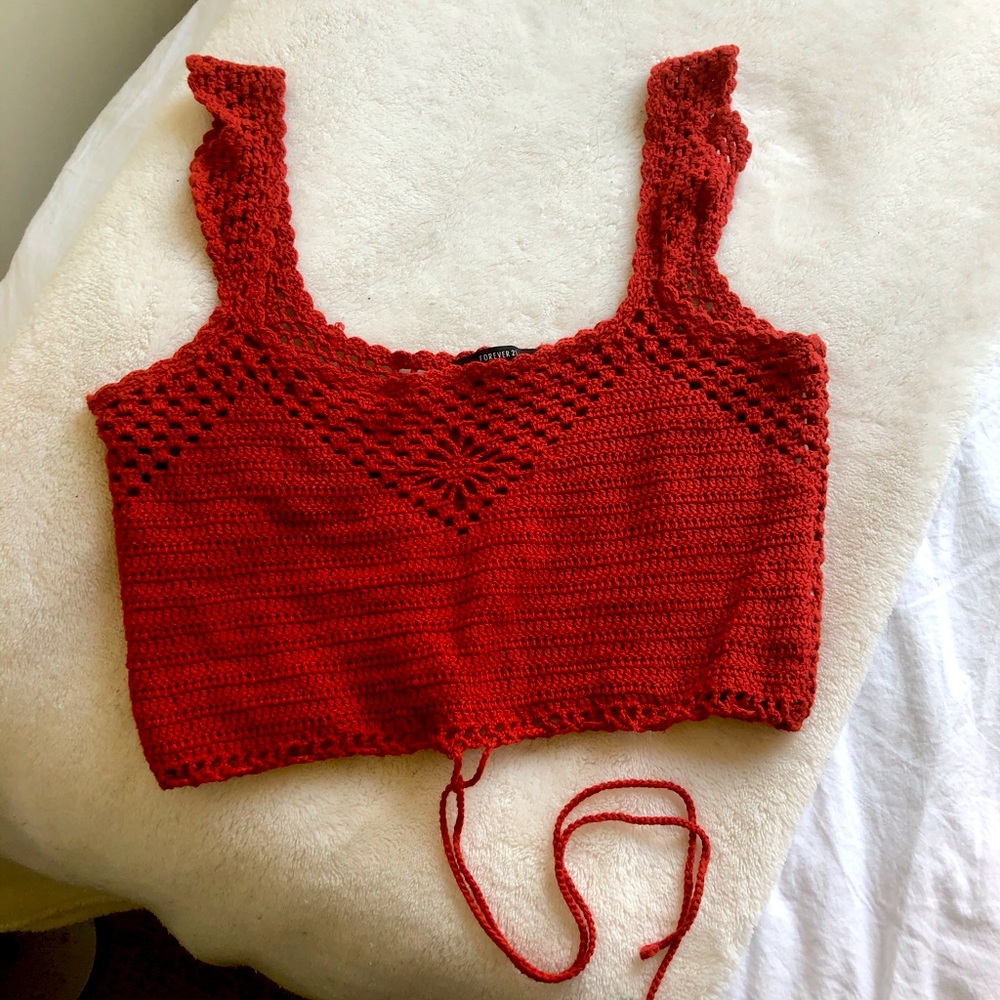 Crochet tank top